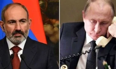 Paşinyan Putinə zəng etdi