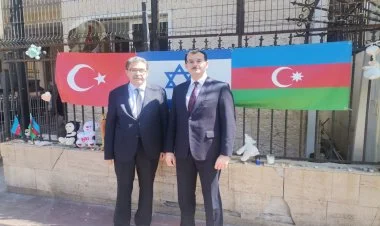 Azərbaycan və Türkiyənin İsraildəki səfirləri görüşüb