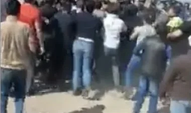 Saatlıda vətəndaşlarla polis arasında qarşıdurma