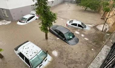 Şanlıurfanı sel apardı VİDEO