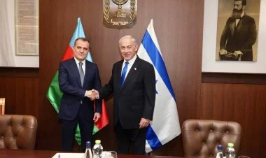 Bayramov Netanyahu ilə görüşüb