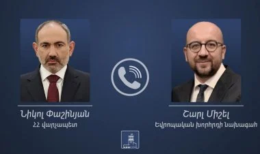 Paşinyan Mişellə telefonla danışıb
