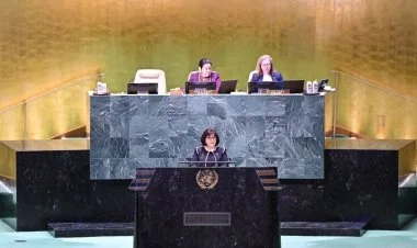 Sahibə Qafarova BMT-də ermənilərin ekoterrorundan danışıb