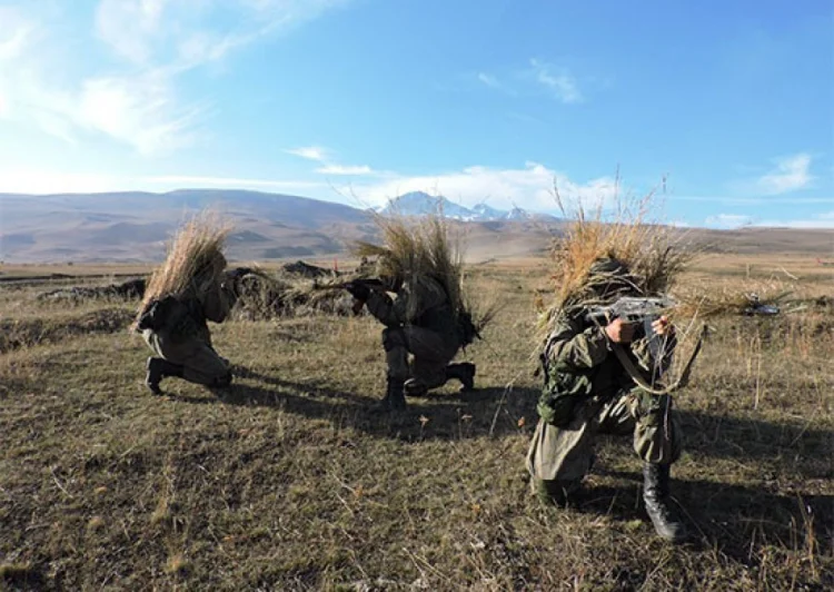 Ermənistandakı Rusiya qoşunları geniş hərbi təlim keçirirlər