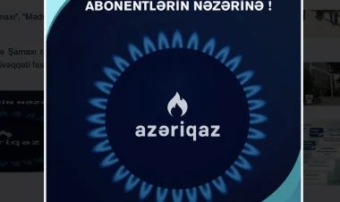 Bu rayonların qaz təchizatında müvəqqəti fasilə yaranacaq