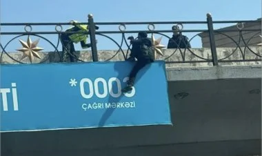 Özünü öldümək istəyən şəxsi polis xilas etdi