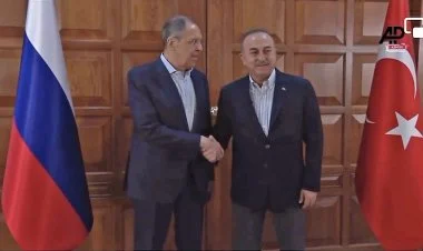 Rusiya XİN rəhbəri Sergey Lavrov Türkiyəyə səfərə gəlib
