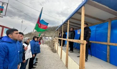 Laçın-Xankəndi yolundakı aksiyanın 122-ci günüdür