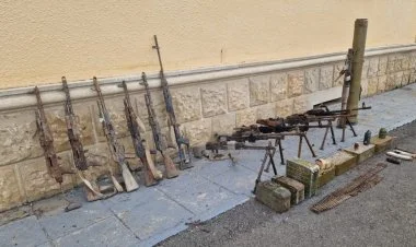 Füzulidə silah-sursat aşkar edilib