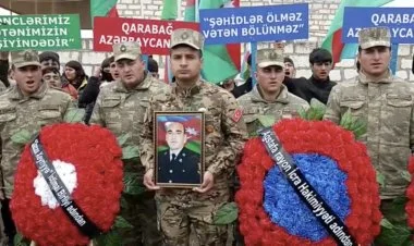 Şəhid Elşad Həsənov Ağstafada torpağa tapşırılıb