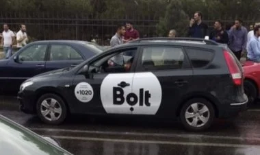 "Bolt" şirkətinin sürücüləri etiraz aksiyası keçirib
