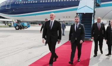 İlham Əliyev Bosniya və Herseqovinaya rəsmi səfərə gəlib
