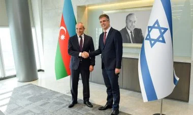 Mikayıl Cabbarov İsrailin XİN rəhbəri Kohen ilə görüşüb