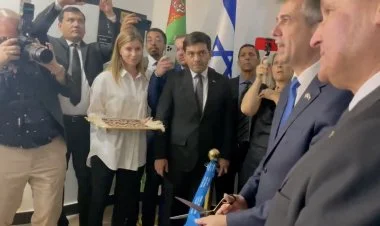 Eli Kohen Aşqabadda İsrail səfirliyini açdı