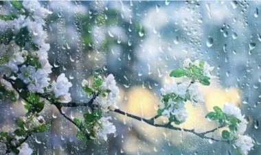 Hava şəraiti qeyri-sabit olub, şimşək çaxıb, yağış yağıb