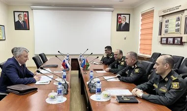 Azərbaycan və Rusiyanın hərbi hüquqşünasları görüşüb