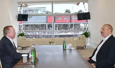 İlham Əliyev “Boeing”in vitse-prezidentini qəbul edib