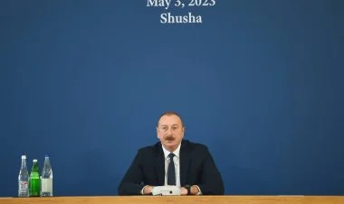 İlham Əliyev Şuşada konfransa qatıldı VİDEO/TAM MƏTN