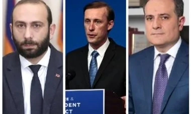 Sallivan Bayramovla görüşüb. Görüşə Mirzoyan da qoşulub