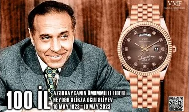 VMF: "Heydər Əliyevin 100 il yaşayan rəngləri"  VİDEO