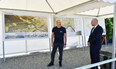 Prezident İlham Əliyev Cəbrayıl rayonuna səfər edib FOTO