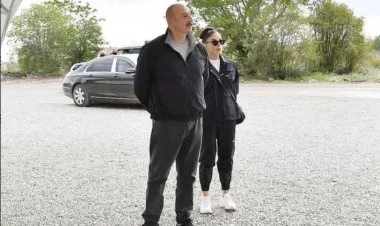Prezidenti və birinci xanım Xocavənd və Füzuliyə gediblər