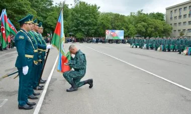 Sərhədçilər and içdilər FOTO