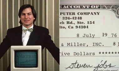 Stiv Cobsun imzaladığı qəbz 106 min dollara satıldı