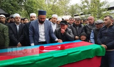 Şəhid Məhəmməd Qarayev Qəbələdə dəfn olundu