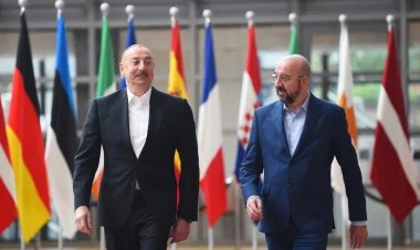 İlham Əliyev Şarl Mişellə görüşdü YENİLƏNİB