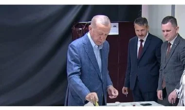 Rəcəb Tayyib Ərdoğan səs verdi