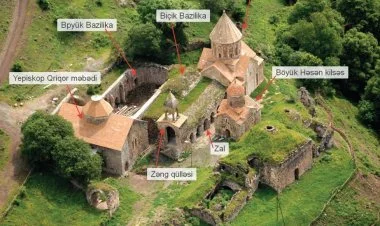 İşğal dövründə vandalizmə məruz qalan Xudavəng monastırı