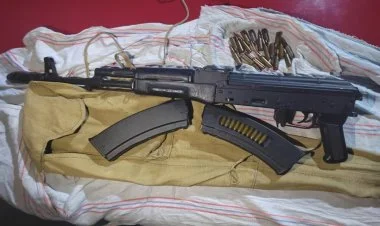 Maşında silah saxlayan şəxs tutuldu FOTO