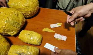 Samuxda narkokuryerlər saxlanıldı