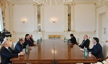 Prezident İordaniya parlamentinin spikerini qəbul edib