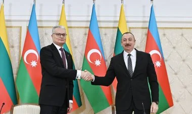 Azərbaycan və Litva prezidentləri bəyanatla çıxış etdilər