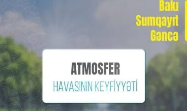 Havada dəm qazı və kükürdün miqdarı normadan yüksəkdir