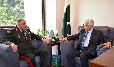 Baş Qərargah rəisi Pakistanın müdafiə naziri ilə görüşüb