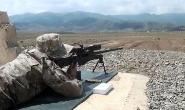 Snayperlərin peşəkarlığı artırılır VİDEO