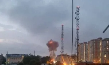 Rusiyanın Krasnodar şəhəri hücuma məruz qalıb