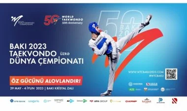 Bakıda taekvondo üzrə 26-cı dünya çempionatına start verilir