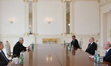 İlham Əliyev Çunqvon Çunu qəbul edib