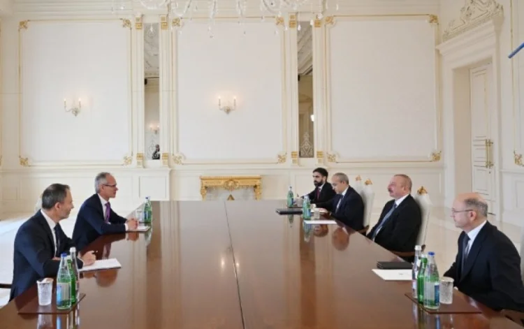 İ.Əliyev “Total Energies” şirkətinin rəsmisini qəbul edib