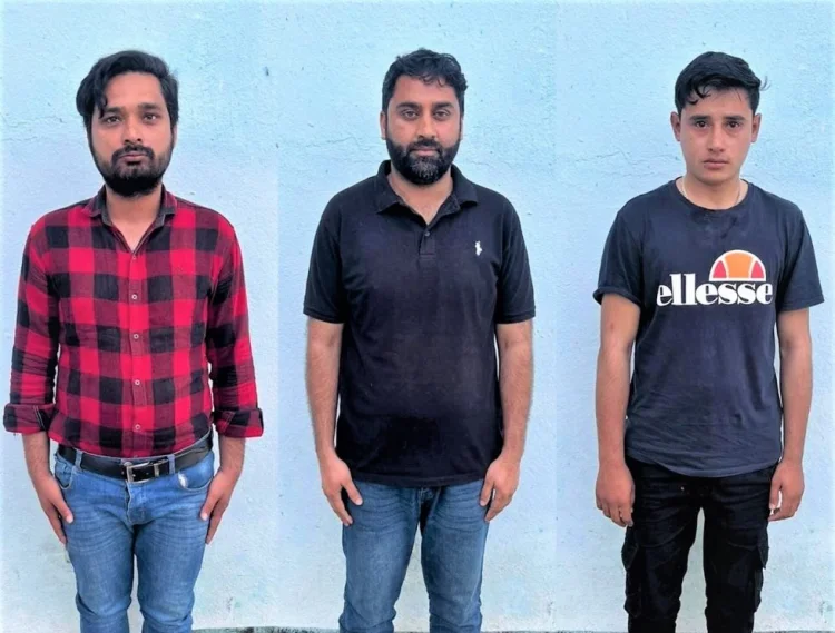 Sərhədi pozmağa çalışan 3 pakistanlı saxlanıldı