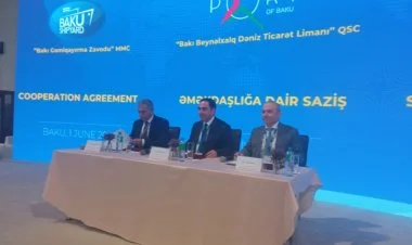 Azərbaycanda ilk dəfə olaraq dibdərinləşdirən gəmi istehsalı