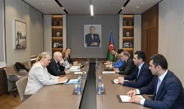 Ceyhun Bayramov AŞPA-nın MK-nin həmməruzəçiləri ilə görüşüb