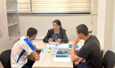 Ombudsman Səbinə Əliyeva diversantlarla görüşüb