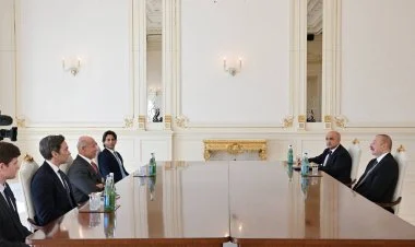 İlham Əliyev Berri Sternlixi qəbul edib