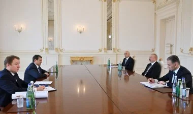 İlham Əliyev Rusiya Prezidentinin köməkçisini qəbul edib