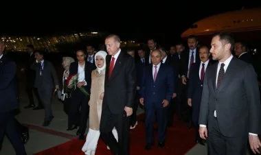 Rəcəb Tayyib Ərdoğan Azərbaycana dövlət səfərinə gəlib
